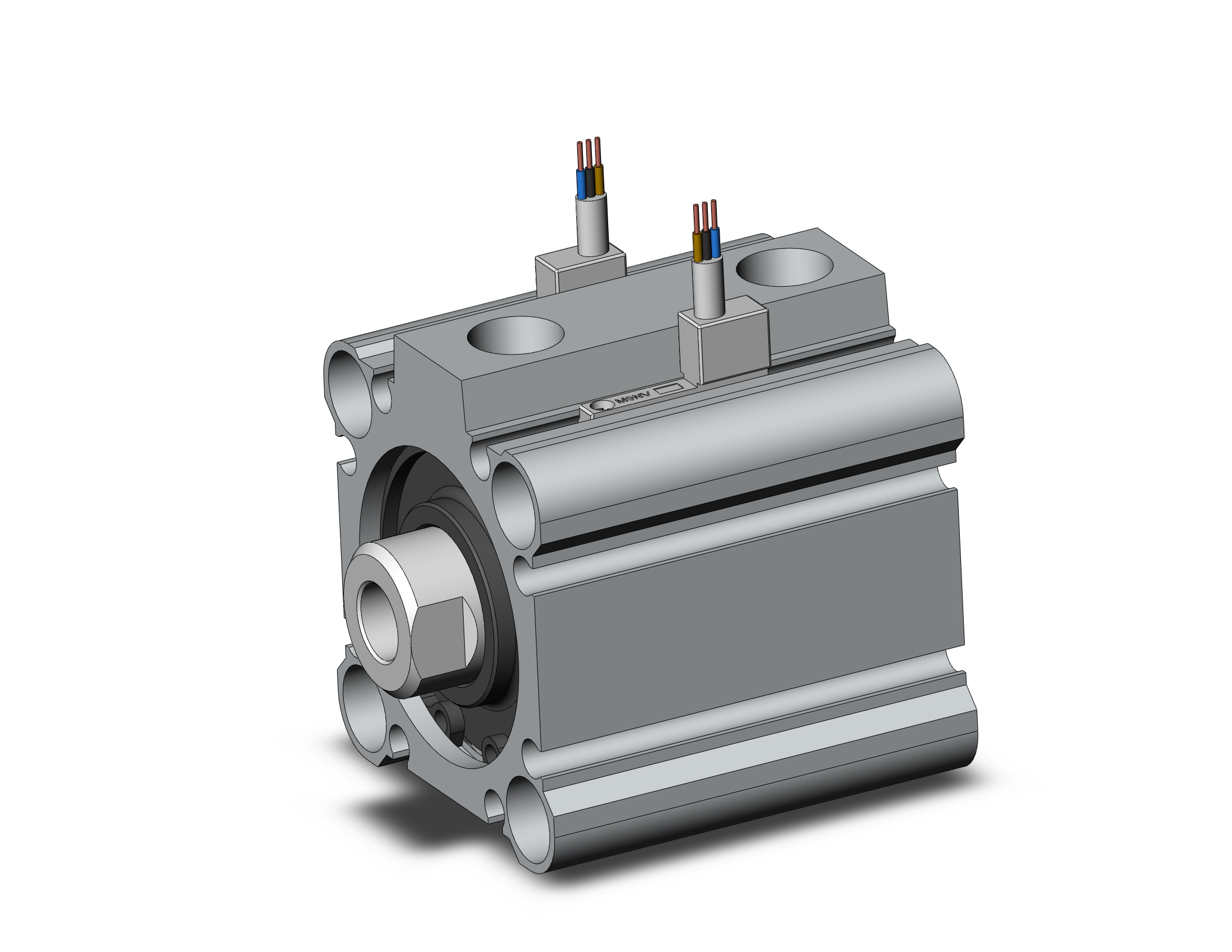 SMC CDQ2B32-15DCZ-M9NV cylinder, CQ2-Z COMPACT CYLINDER