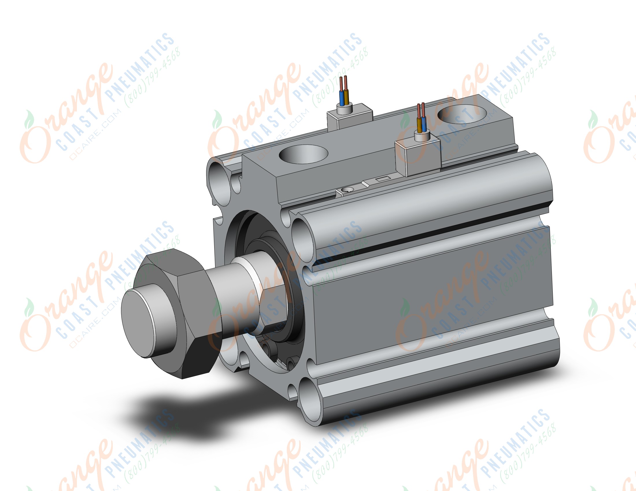 SMC CDQ2B32-20DCMZ-M9BAVZ cylinder, CQ2-Z COMPACT CYLINDER