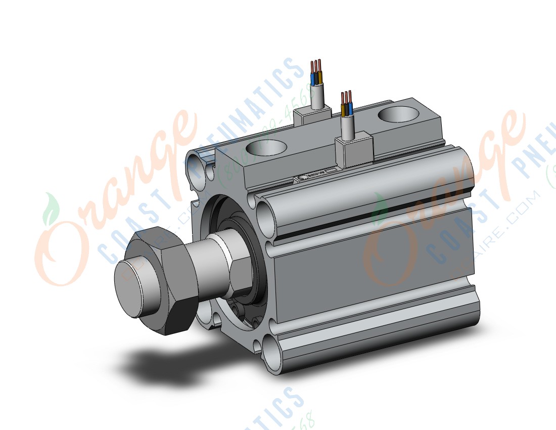 SMC CDQ2B32-20DCMZ-M9PWVL cylinder, CQ2-Z COMPACT CYLINDER