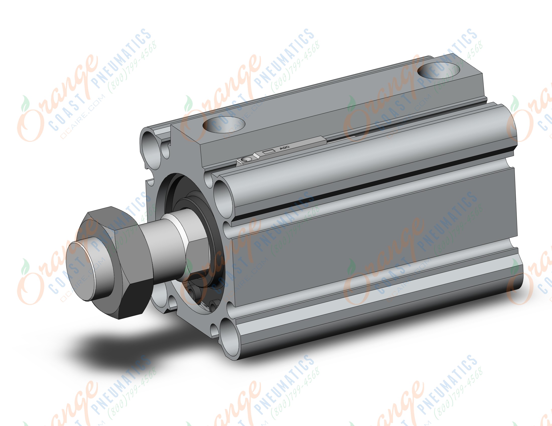 SMC CDQ2B32-40DCMZ-A90L cylinder, CQ2-Z COMPACT CYLINDER