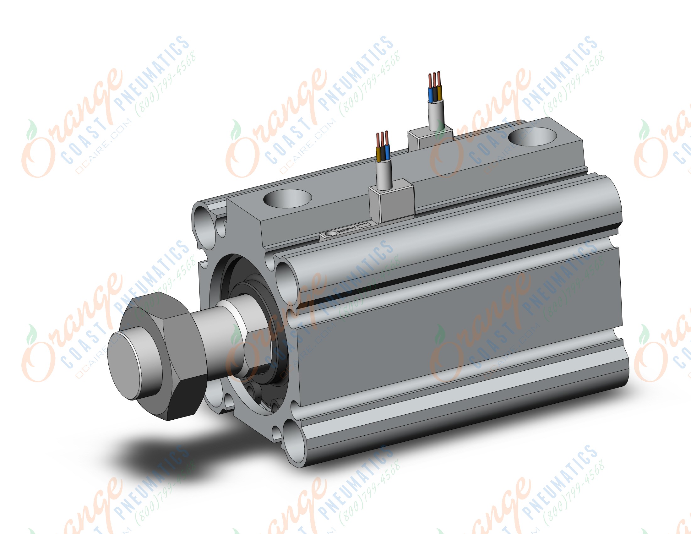 SMC CDQ2B32-40DCMZ-M9PWVZ cylinder, CQ2-Z COMPACT CYLINDER