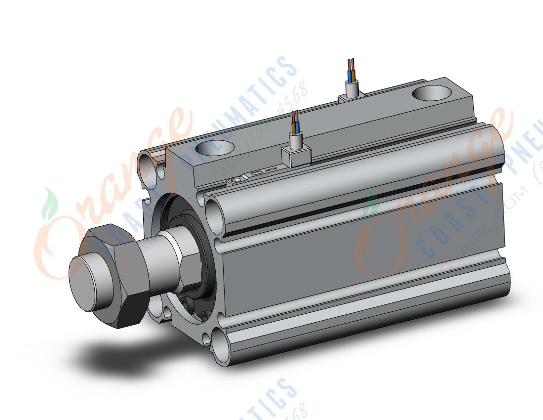 SMC CDQ2B32-45DCMZ-A90VL cylinder, CQ2-Z COMPACT CYLINDER