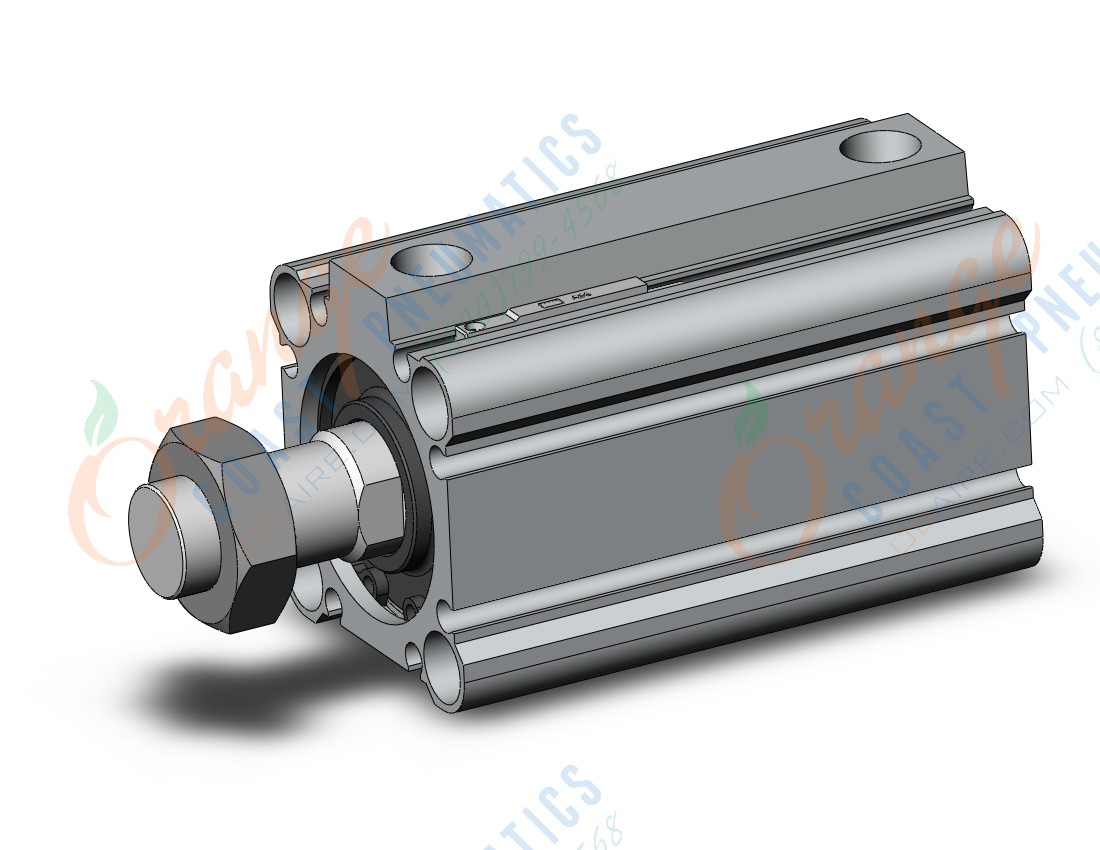 SMC CDQ2B32-45DCMZ-A93Z cylinder, CQ2-Z COMPACT CYLINDER