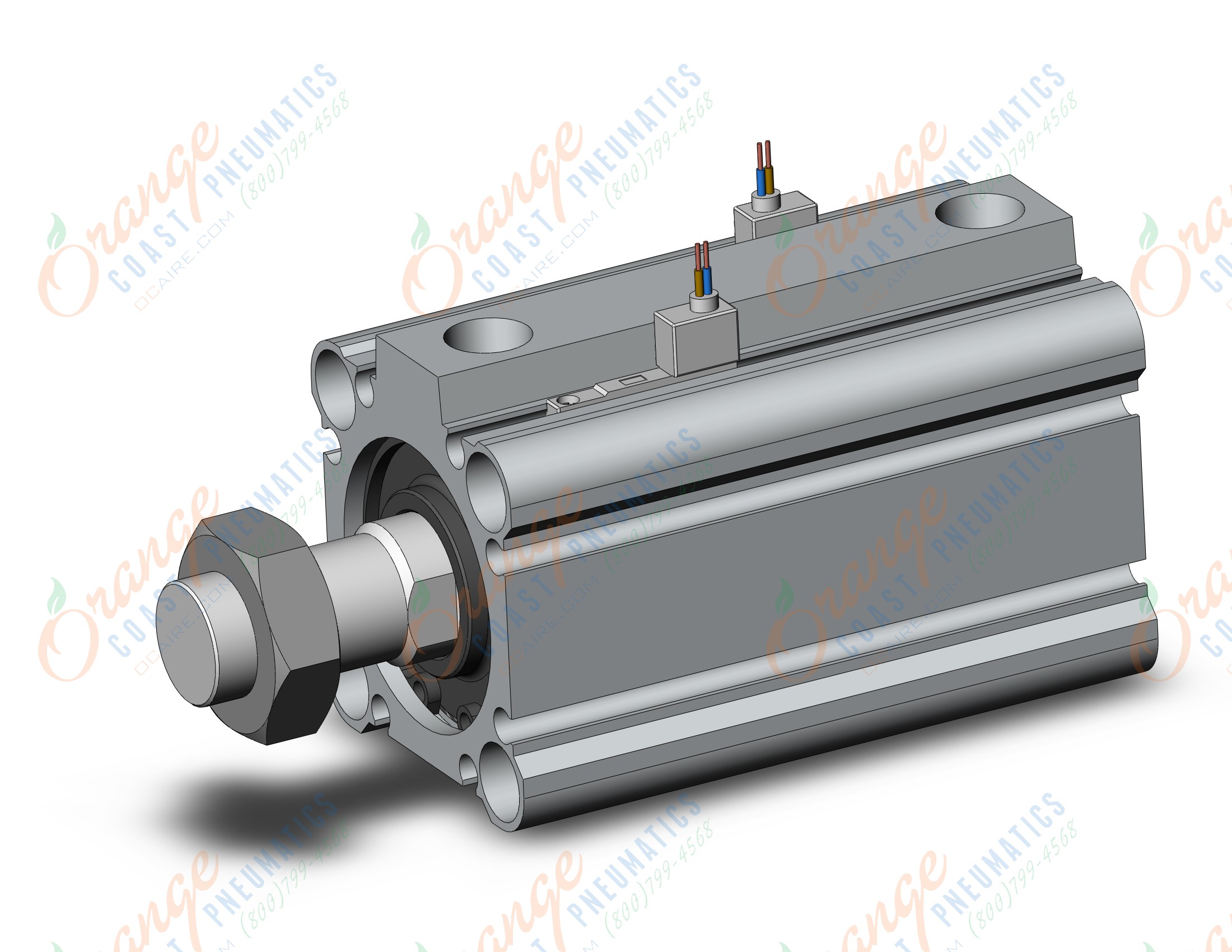 SMC CDQ2B32-45DCMZ-M9BAVZ cylinder, CQ2-Z COMPACT CYLINDER