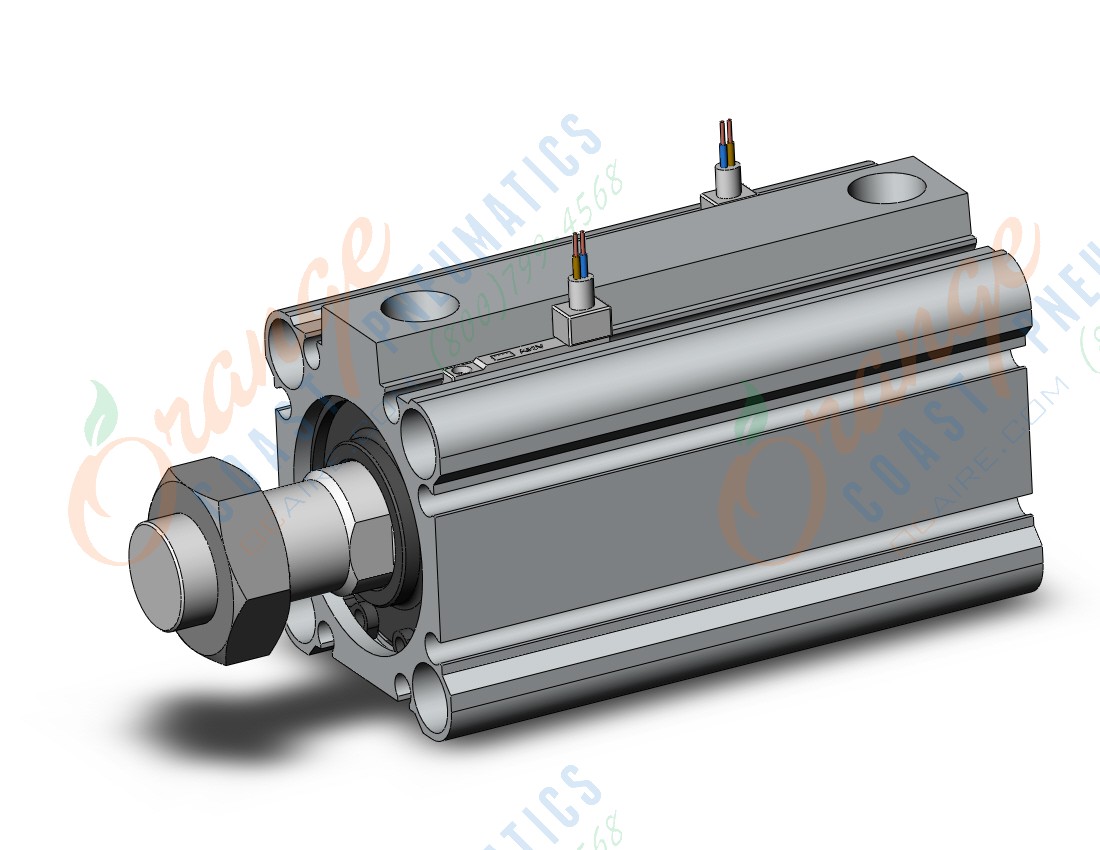 SMC CDQ2B32-50DCMZ-A93V cylinder, CQ2-Z COMPACT CYLINDER