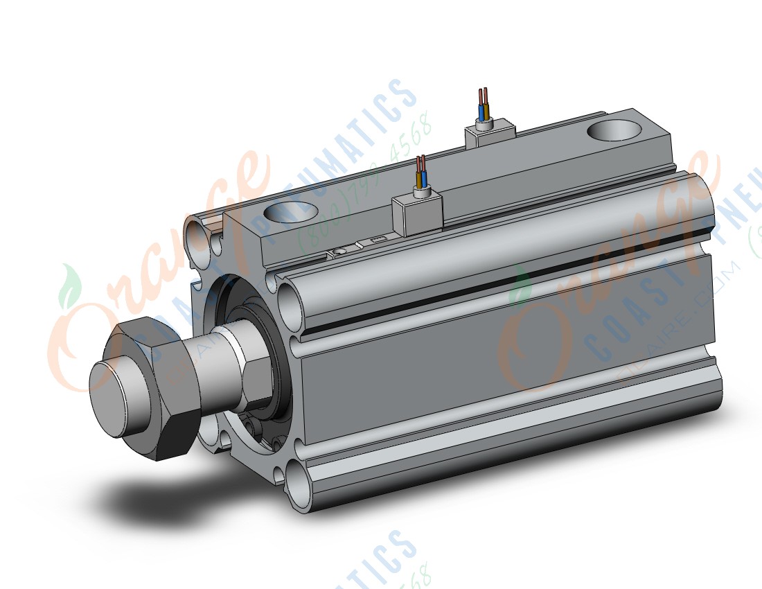 SMC CDQ2B32-50DCMZ-M9BAVL cylinder, CQ2-Z COMPACT CYLINDER