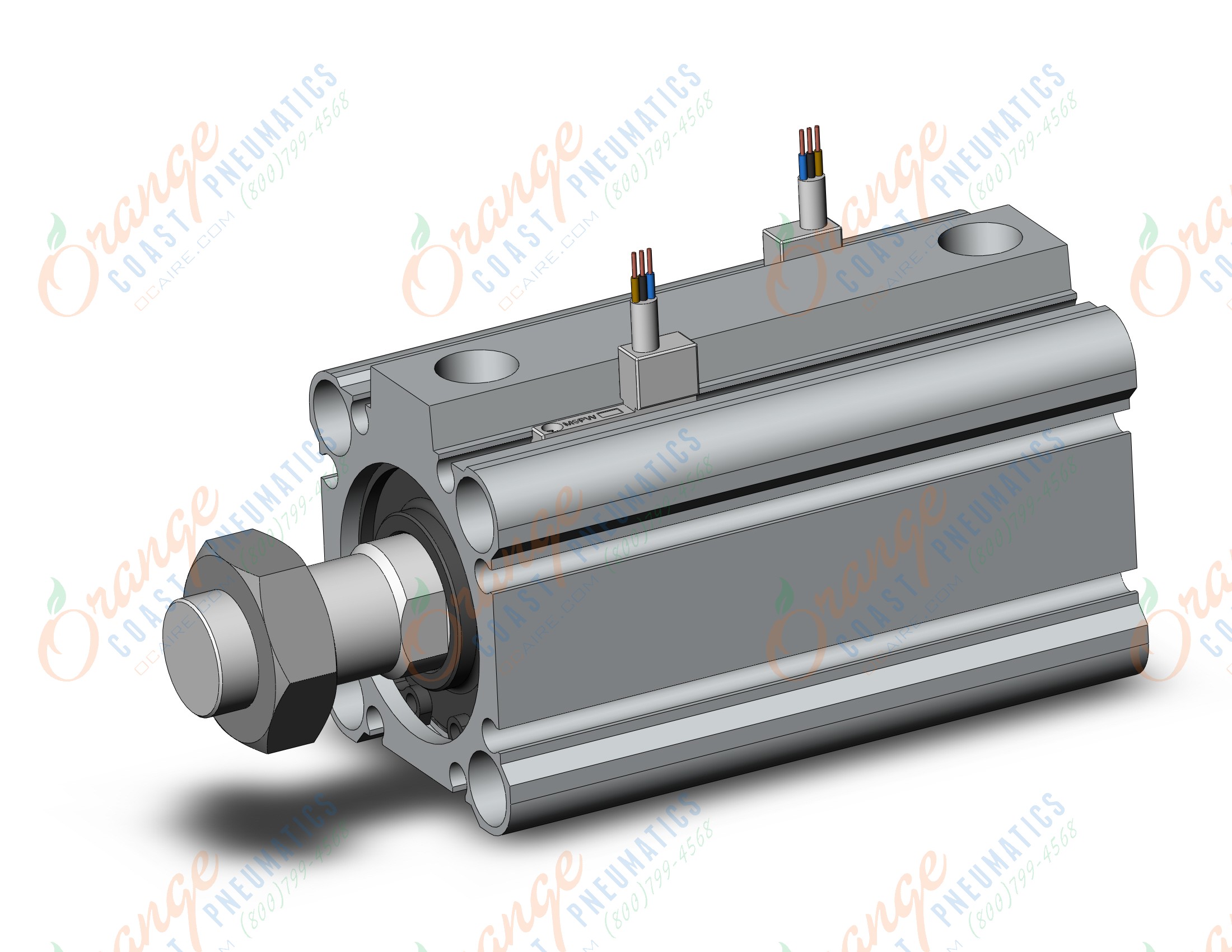 SMC CDQ2B32-50DCMZ-M9PWVL cylinder, CQ2-Z COMPACT CYLINDER