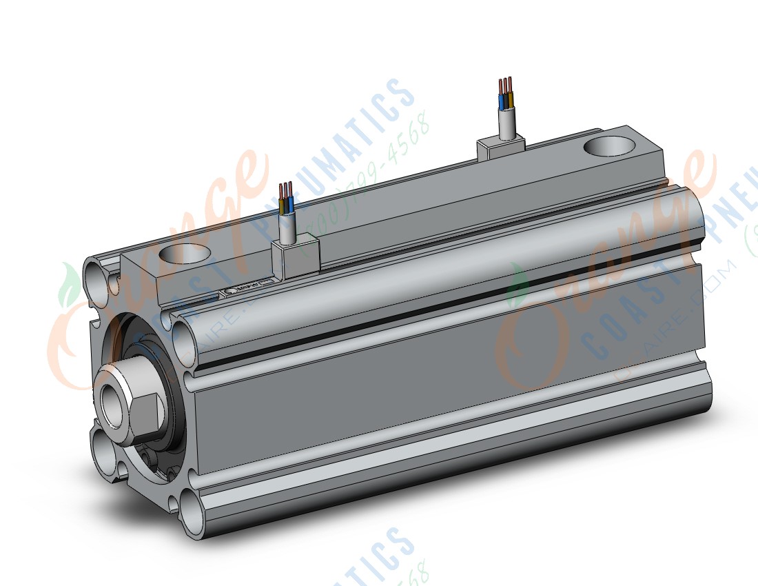 SMC CDQ2B32-75DCZ-M9PWVL cylinder, CQ2-Z COMPACT CYLINDER