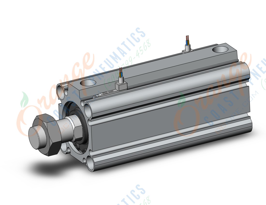 SMC CDQ2B32-75DMZ-A93V cylinder, CQ2-Z COMPACT CYLINDER