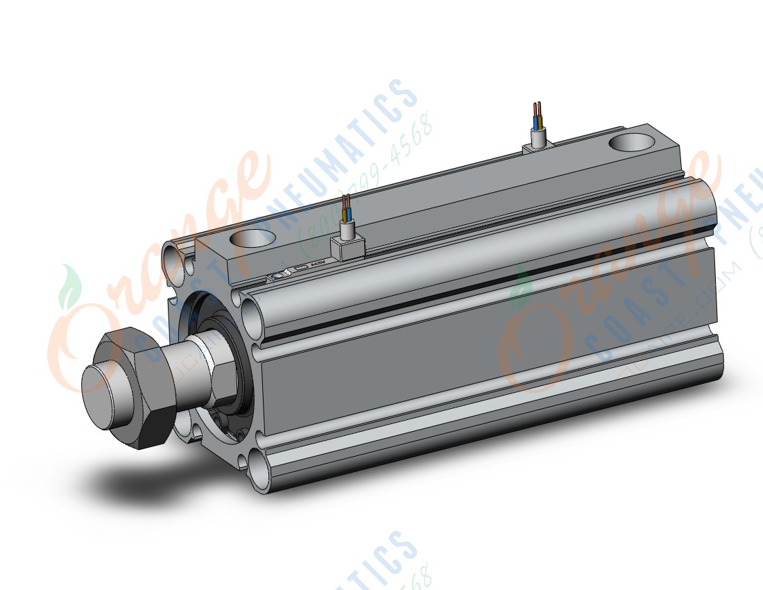 SMC CDQ2B32-75DMZ-A93VL cylinder, CQ2-Z COMPACT CYLINDER