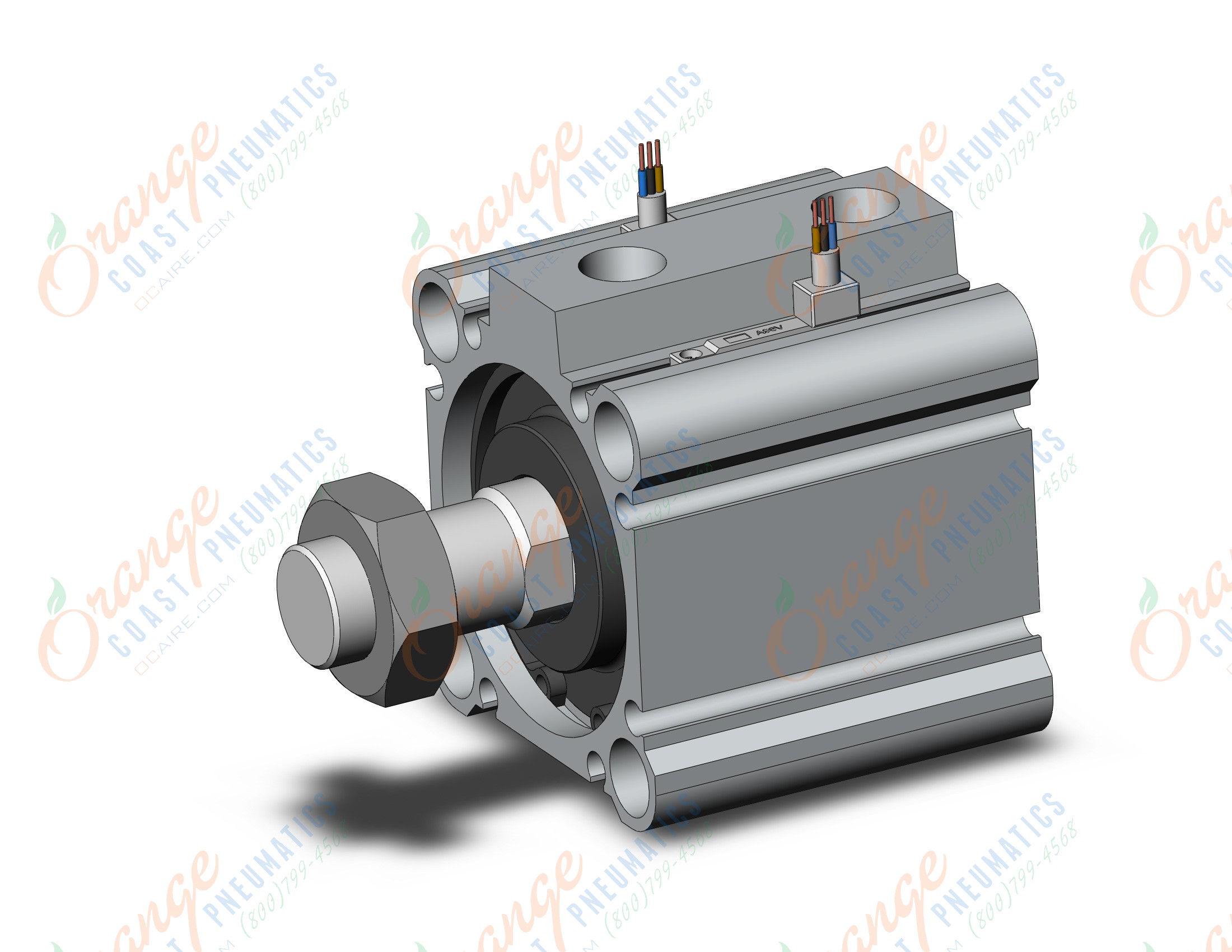 SMC CDQ2B40-10DCMZ-A96VL cylinder, CQ2-Z COMPACT CYLINDER