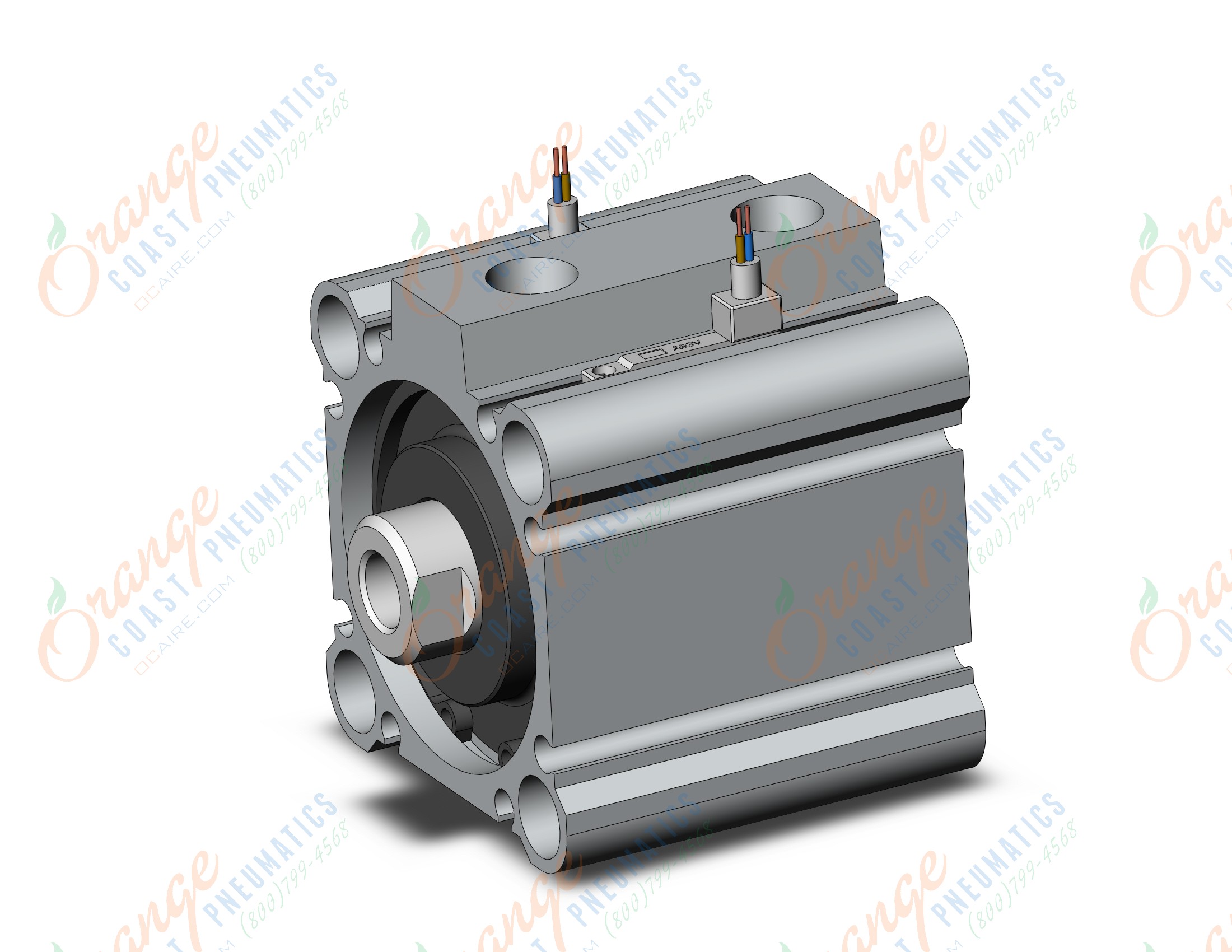 SMC CDQ2B40-10DCZ-A93V cylinder, CQ2-Z COMPACT CYLINDER