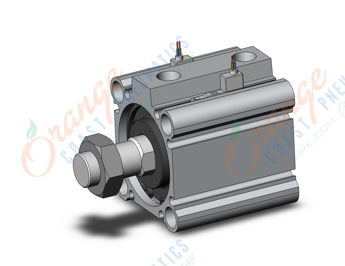 SMC CDQ2B40-15DMZ-M9BAV cylinder, CQ2-Z COMPACT CYLINDER