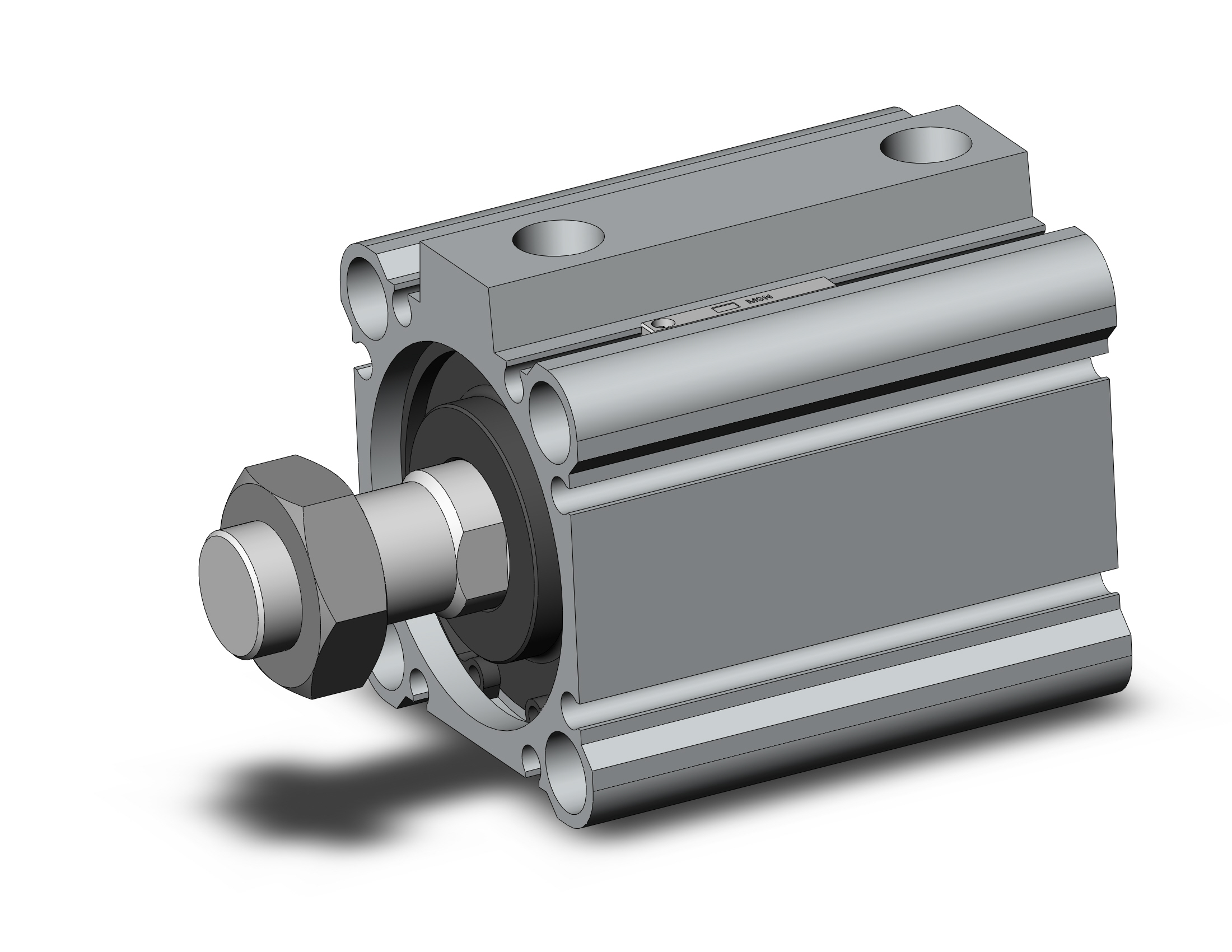 SMC CDQ2B40-25DMZ-M9NSDPC cylinder, CQ2-Z COMPACT CYLINDER