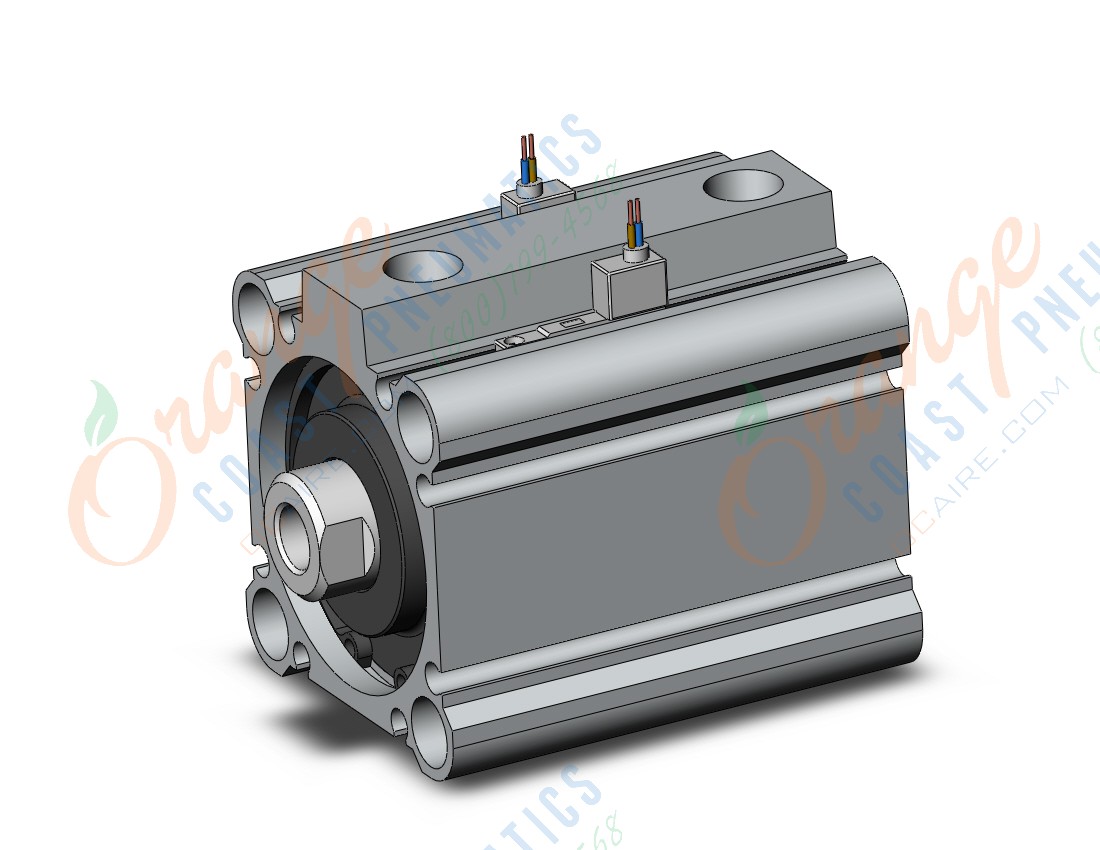 SMC CDQ2B40-25DZ-M9BAVL cylinder, CQ2-Z COMPACT CYLINDER