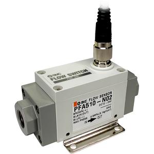 SMC PF2A511-N03-2-C digital flow sw, remote sensor, IF/PFA FLOW SWITCH