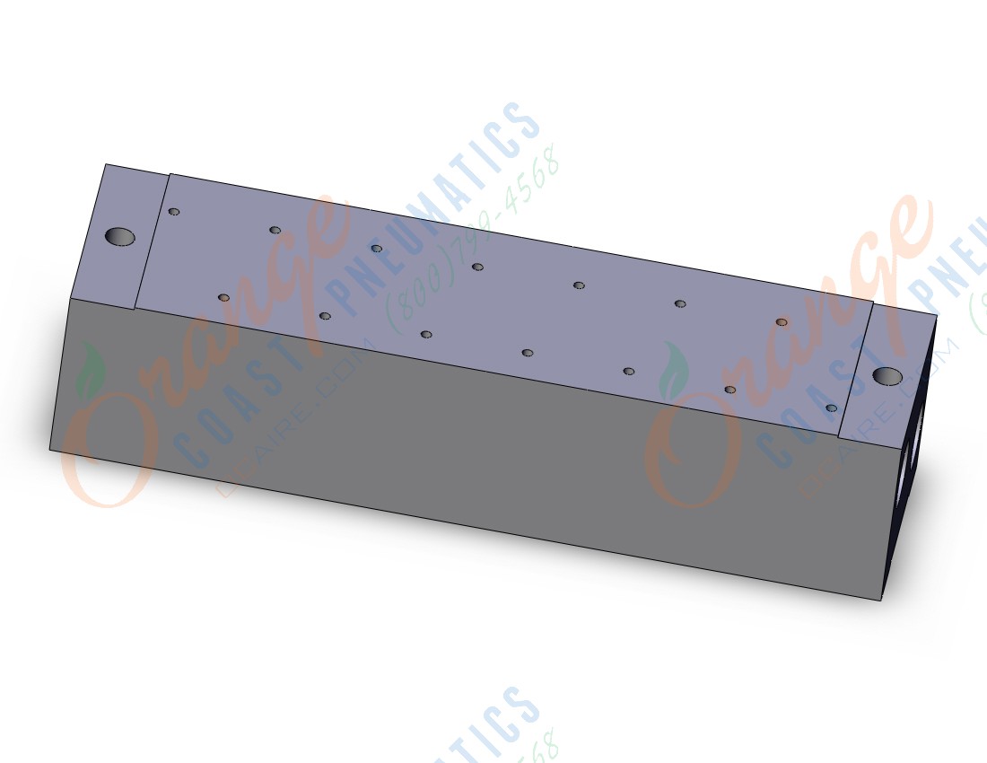 SMC SS3YJ7-21-07-00T mfld, body pt, syj700 series, SS3YJ7 MANIFOLD SYJ700 3/PORT***