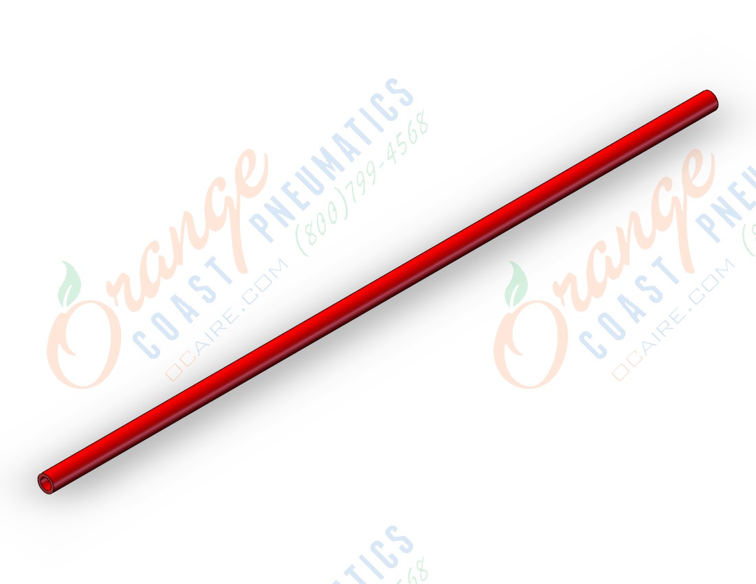 SMC TRTU1208R-20 tubing, flame resistant, TR FLAME RESIST TUBING