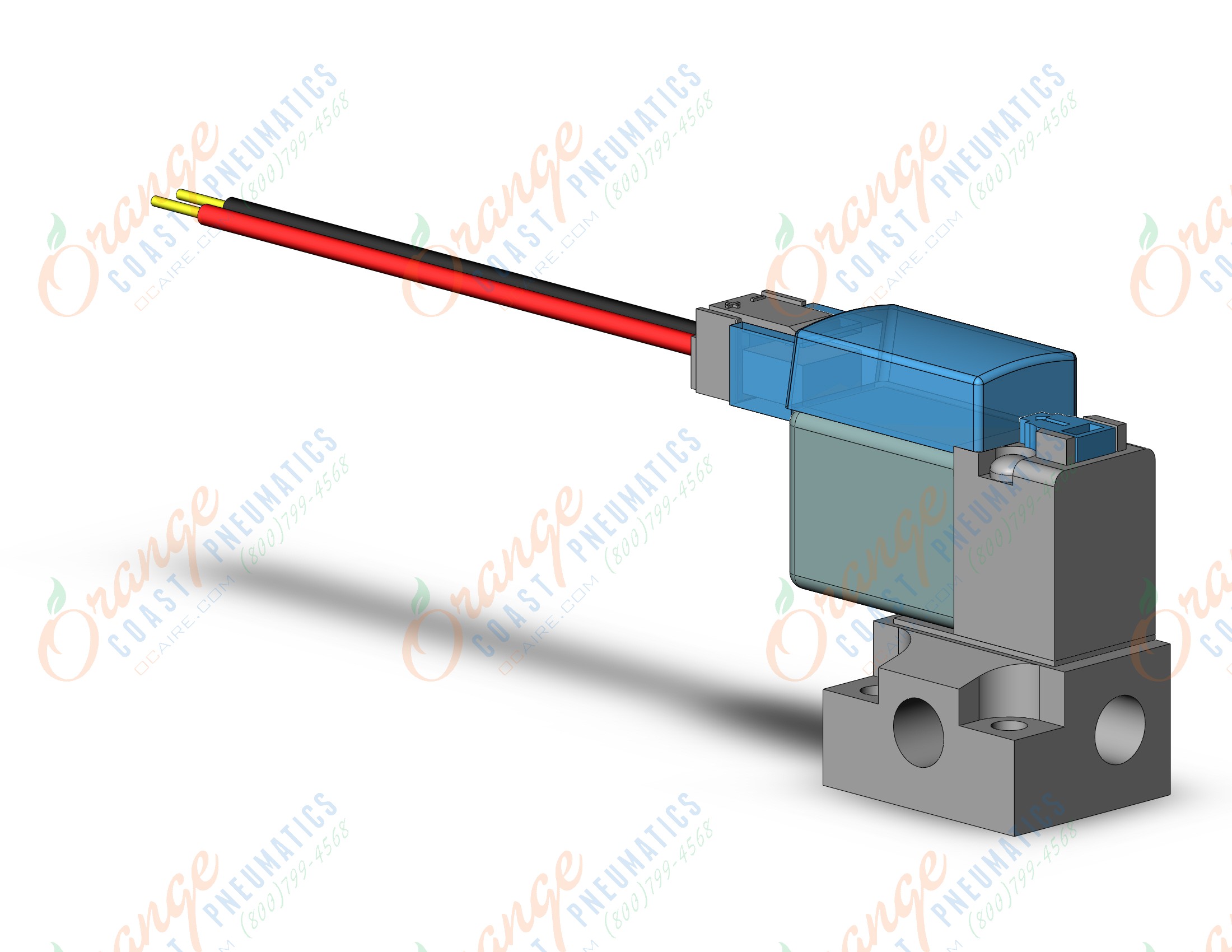 SMC V114T-6MZ-M5 valve, sol, base mt (dc), SY100 SOLENOID VALVE***