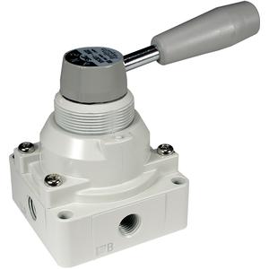 SMC VH302-03-LR hand valve, VH HAND VALVE