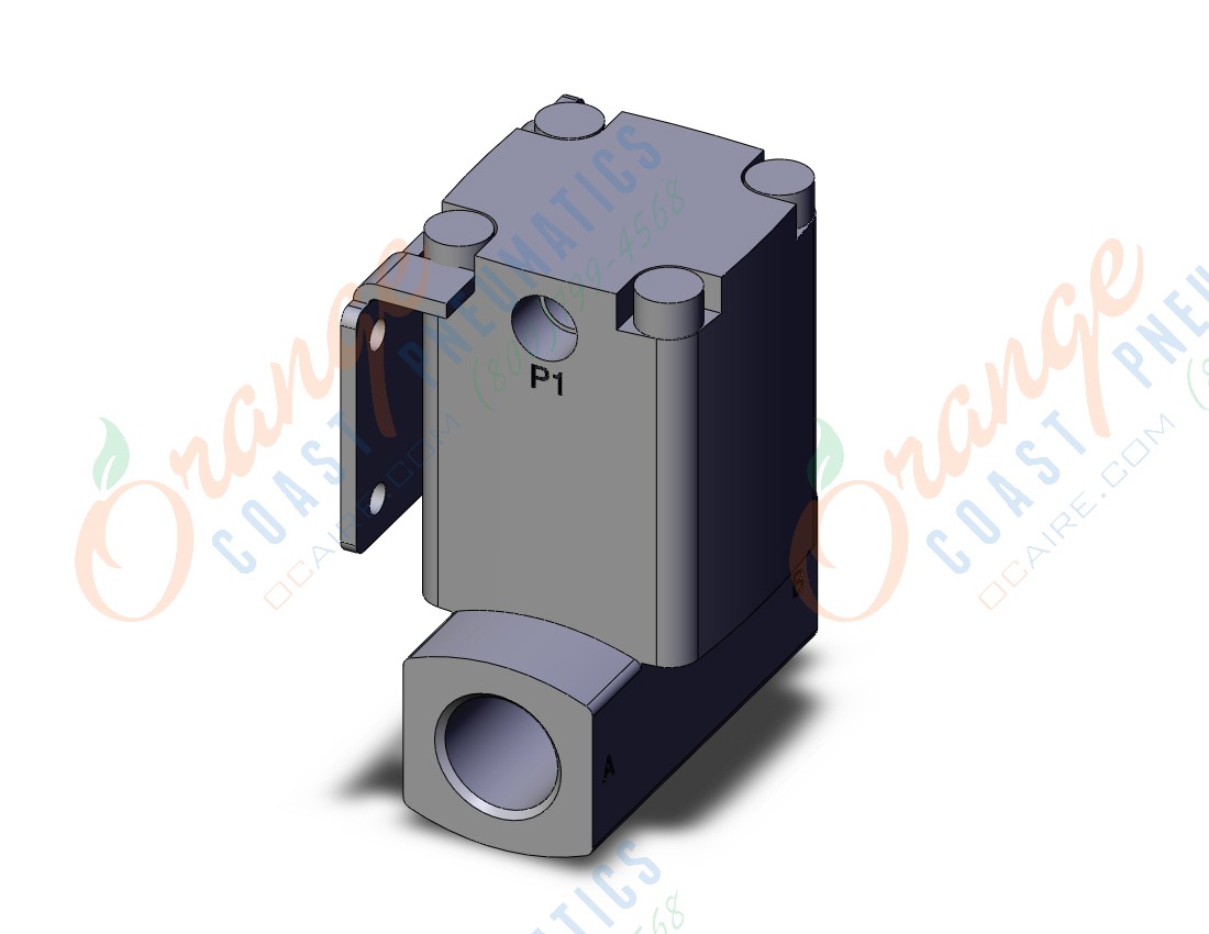 SMC VNB204A-10A-B process valve, VNA/B/C/D 2-WAY MEDIA VALVE