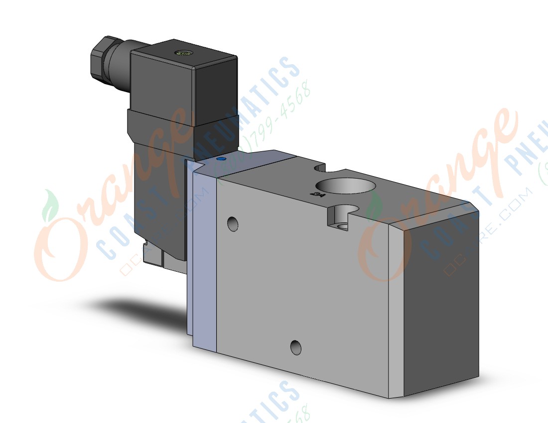 SMC VP742-5T1-04A valve, sol, VP3/5/7 SOL VALVE 3-PORT