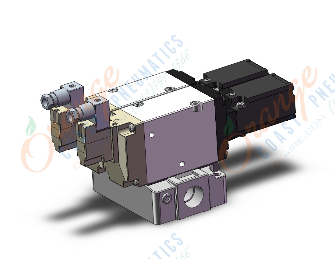 SMC VP744-5DZ1-04N-X538 valve, sol, VP3/5/7 SOL VALVE 3-PORT