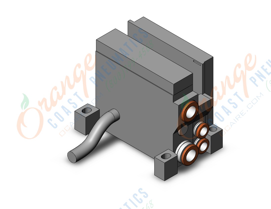 SMC VV5Q11-01C6L1 mfld, plug-in, vq1000, VV5Q* MANIFOLD VQ 4/5 PORT***