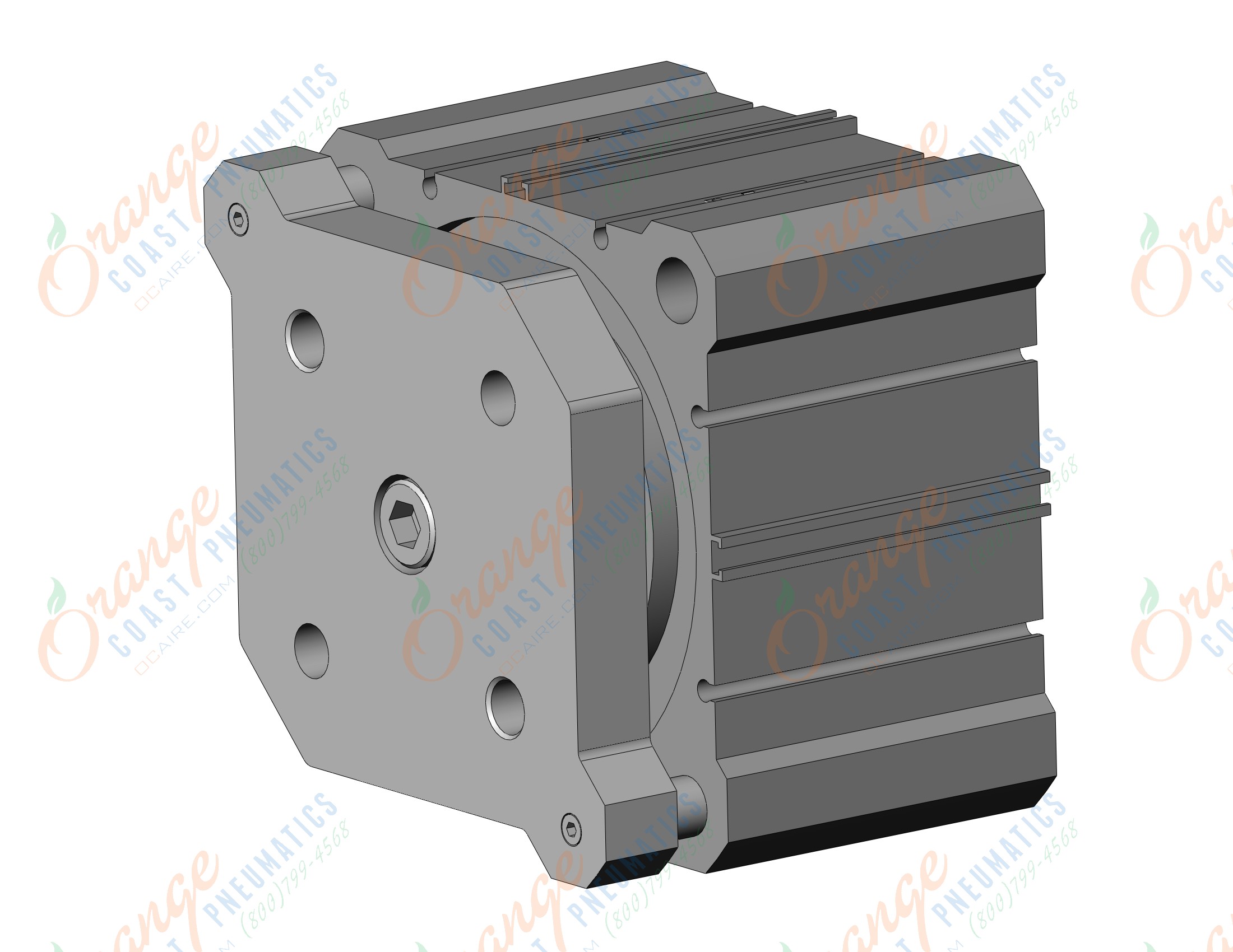 SMC CDQMA100-10-M9B cyl, compact, auto-switch, CQM COMPACT GUIDE ROD CYLINDER