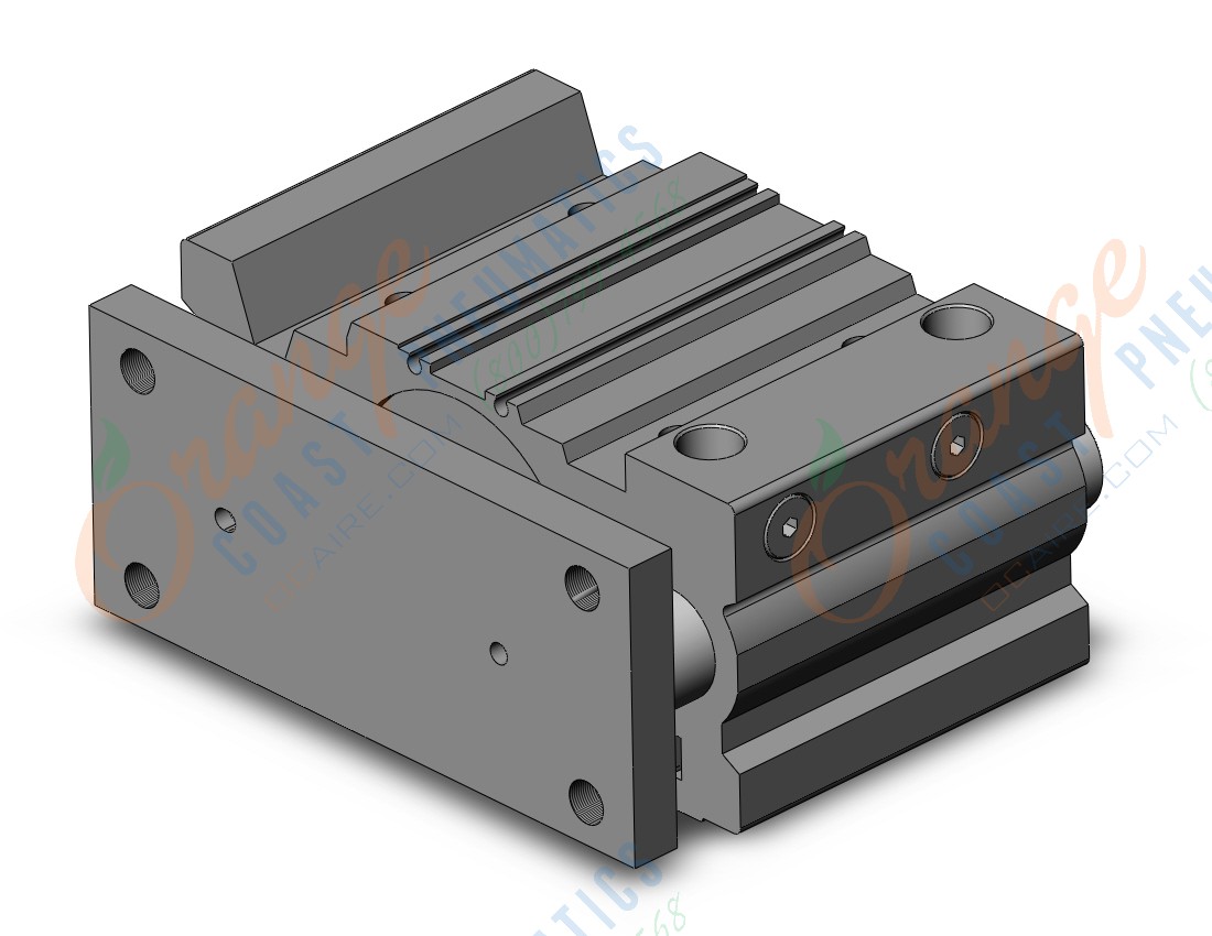 SMC MGPM63TN-40Z cyl, compact guide, slide brg, MGP COMPACT GUIDE CYLINDER