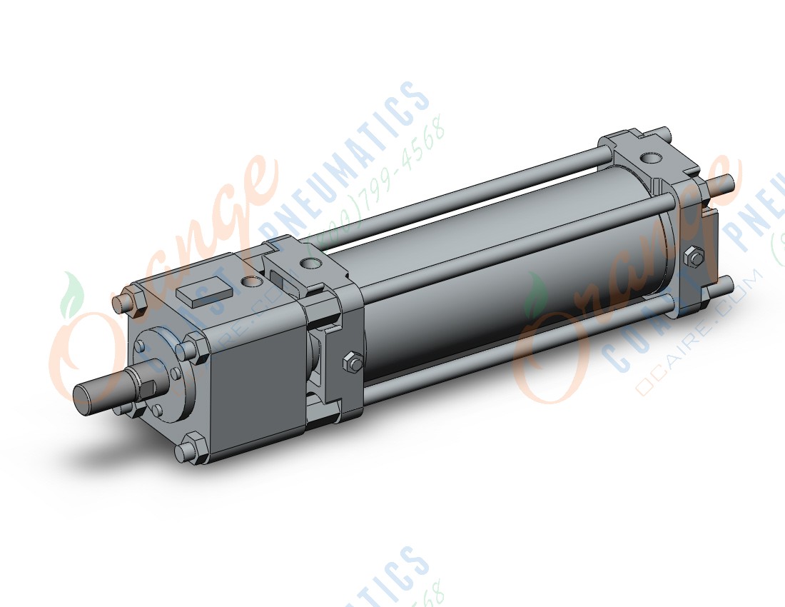 SMC CDL1B80-200B base cylinder, CL1 TIE-ROD CYLINDER