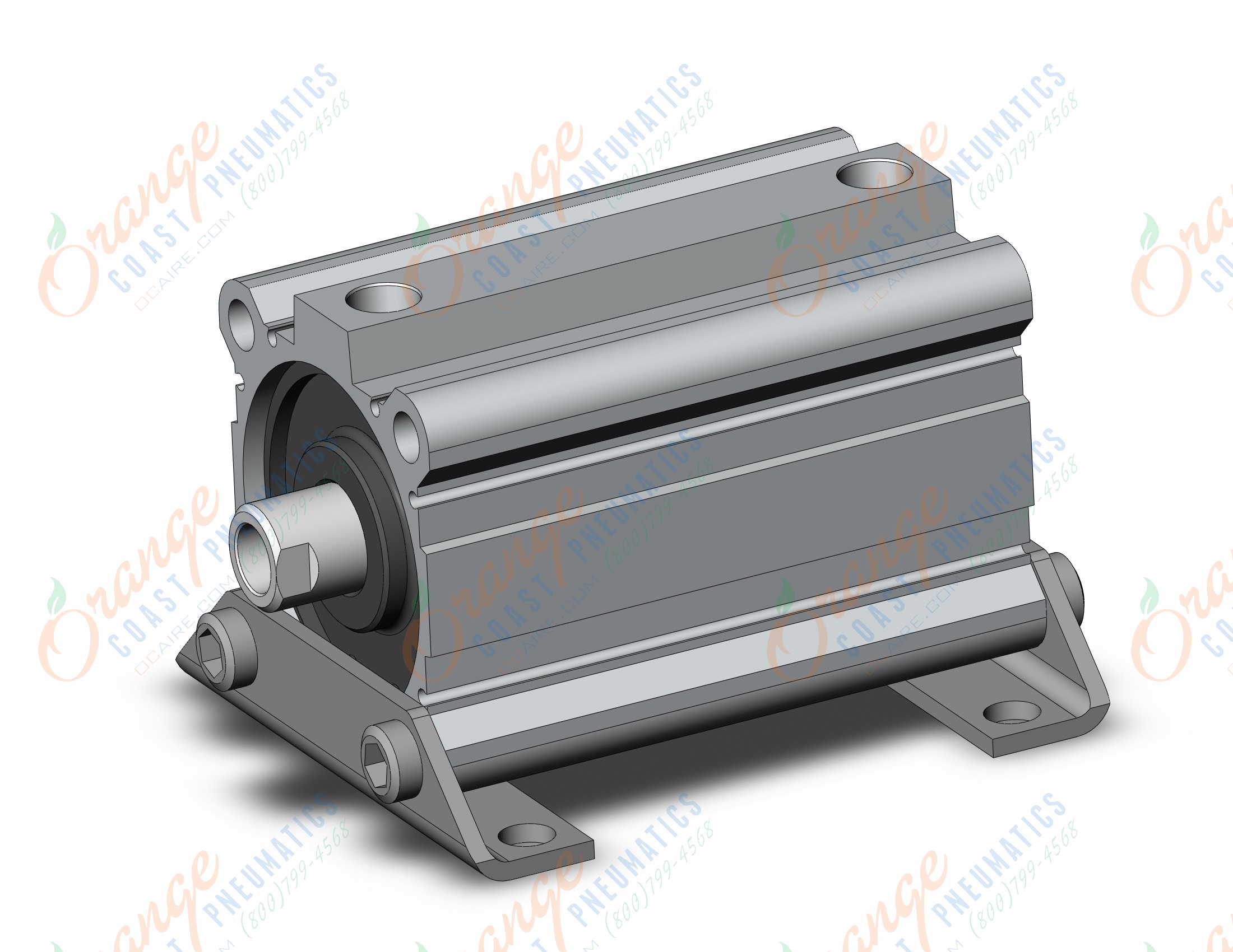 SMC CQ2L80-100DZ base cylinder, CQ2-Z COMPACT CYLINDER