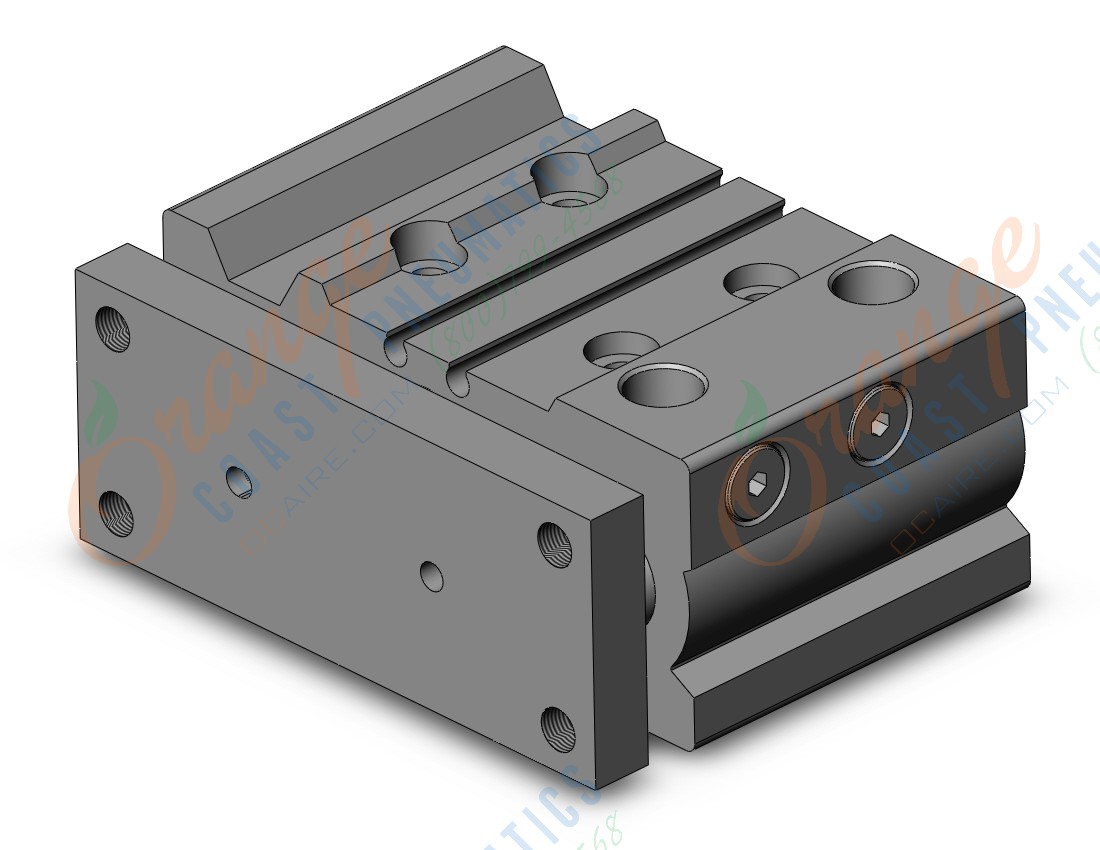 SMC MGPM25TF-20Z cyl, compact guide, slide brg, MGP COMPACT GUIDE CYLINDER