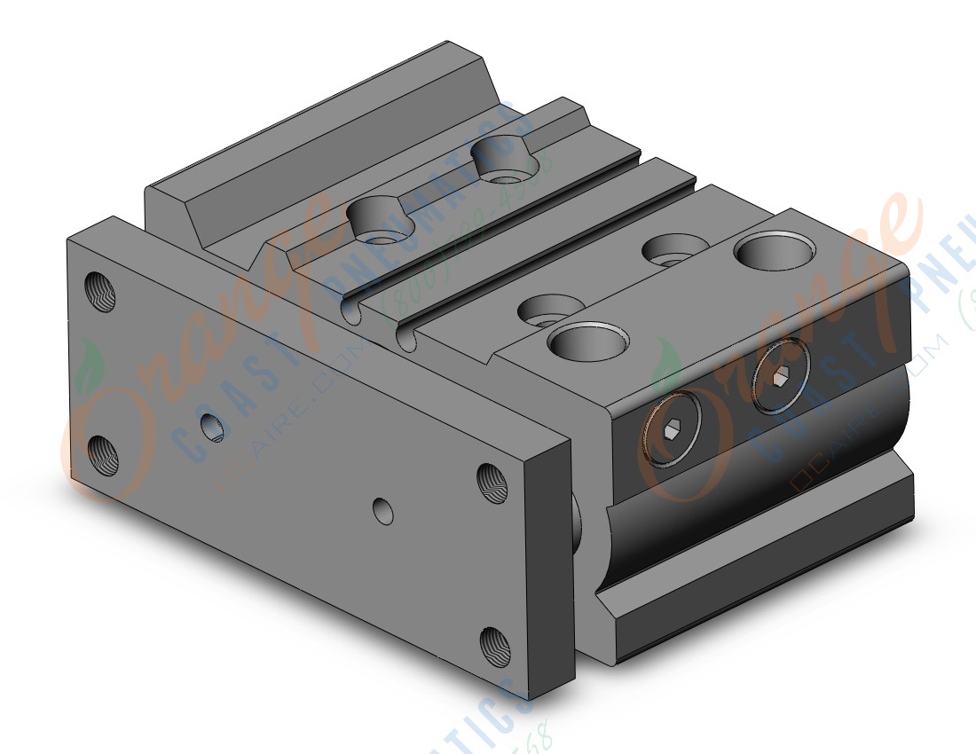 SMC MGPM25TN-20Z cyl, compact guide, slide brg, MGP COMPACT GUIDE CYLINDER