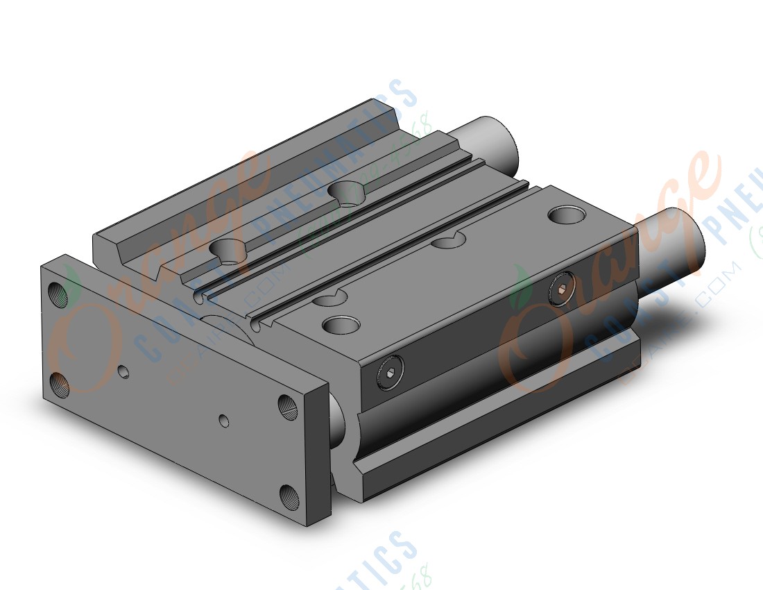 SMC MGPM32TF-75Z cyl, compact guide, slide brg, MGP COMPACT GUIDE CYLINDER