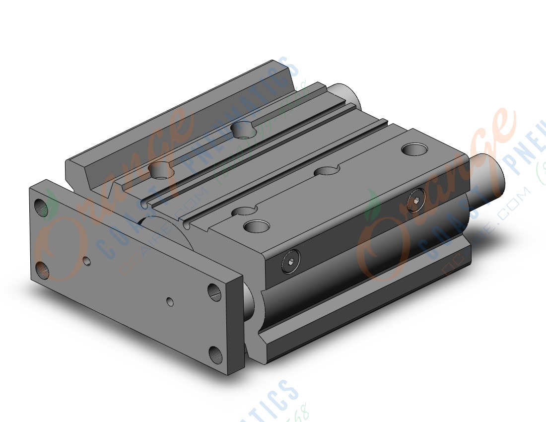 SMC MGPM40TF-75Z cyl, compact guide, slide brg, MGP COMPACT GUIDE CYLINDER