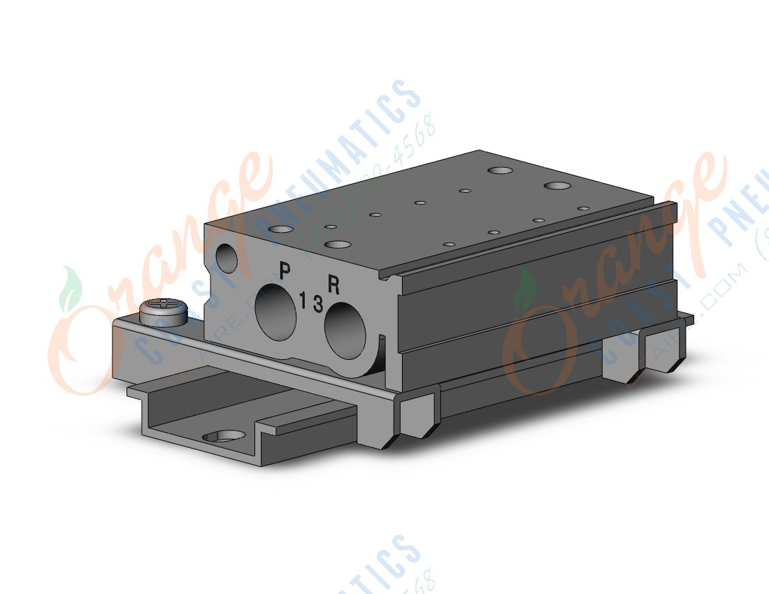 SMC VV3QZ12-04C-D0R-00N-Q mfld, body ported, vqz100, VV3QZ* MANIFOLD VQZ 3-PORT***