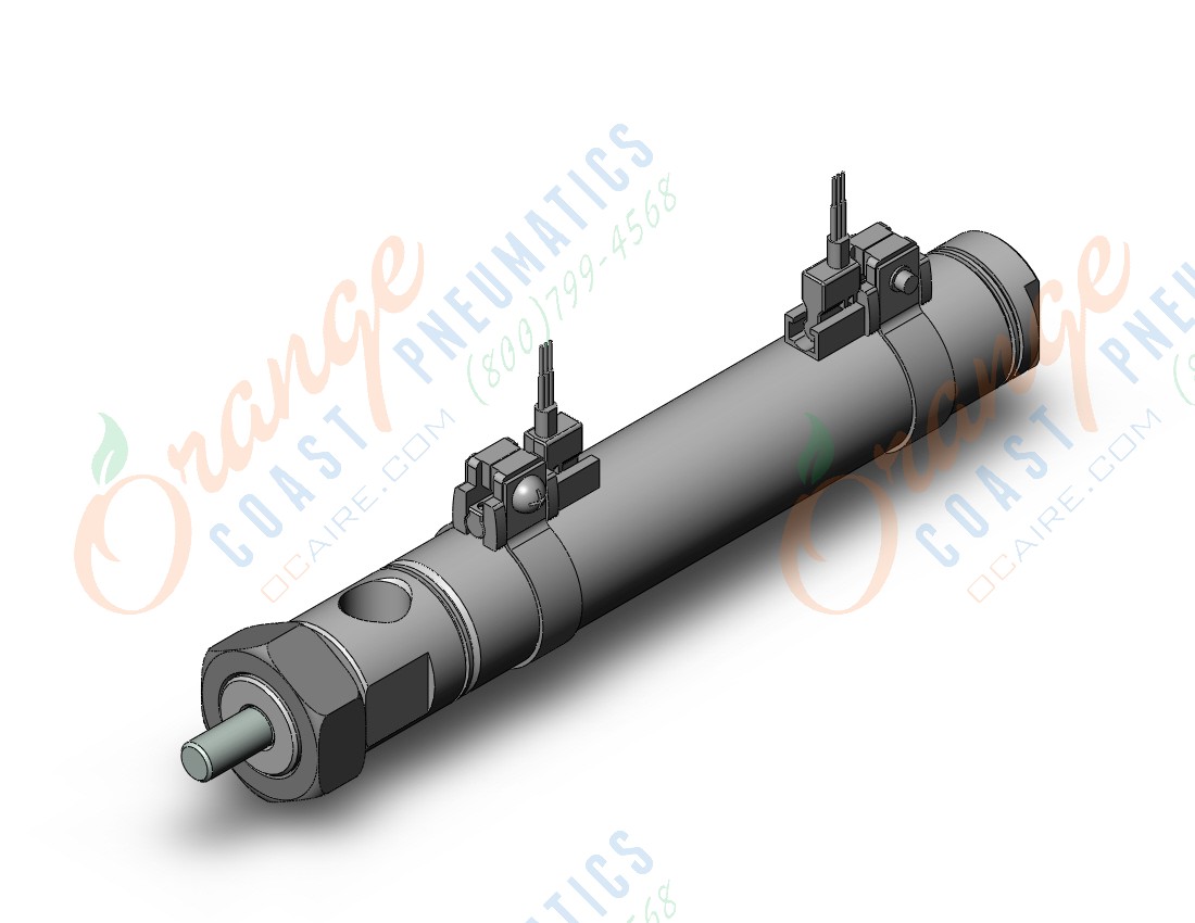 SMC NCDMB075-0300-M9PVSAPC cylinder, NCM ROUND BODY CYLINDER