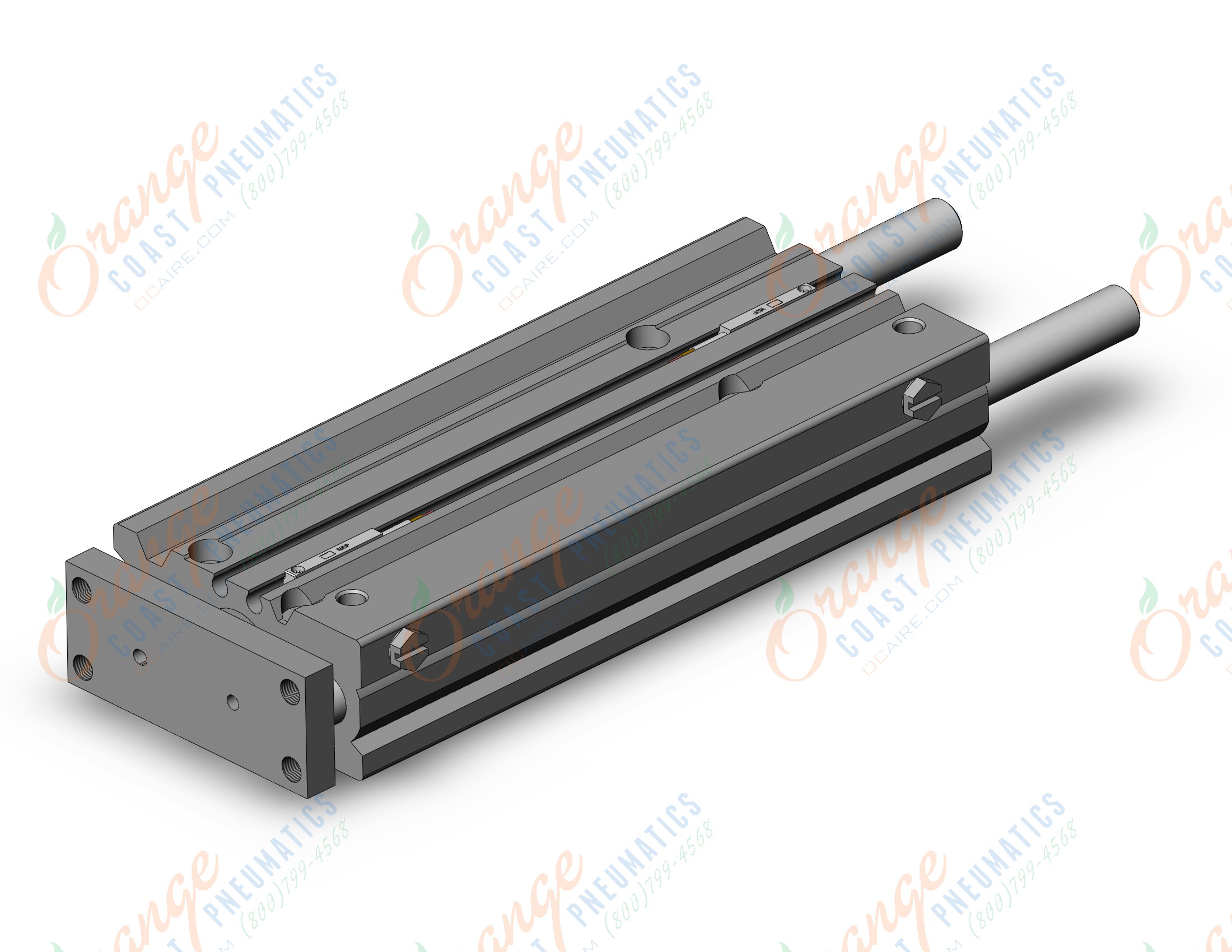 SMC MGPM16-125Z-M9PSAPC cyl, compact guide, slide brg, MGP COMPACT GUIDE CYLINDER