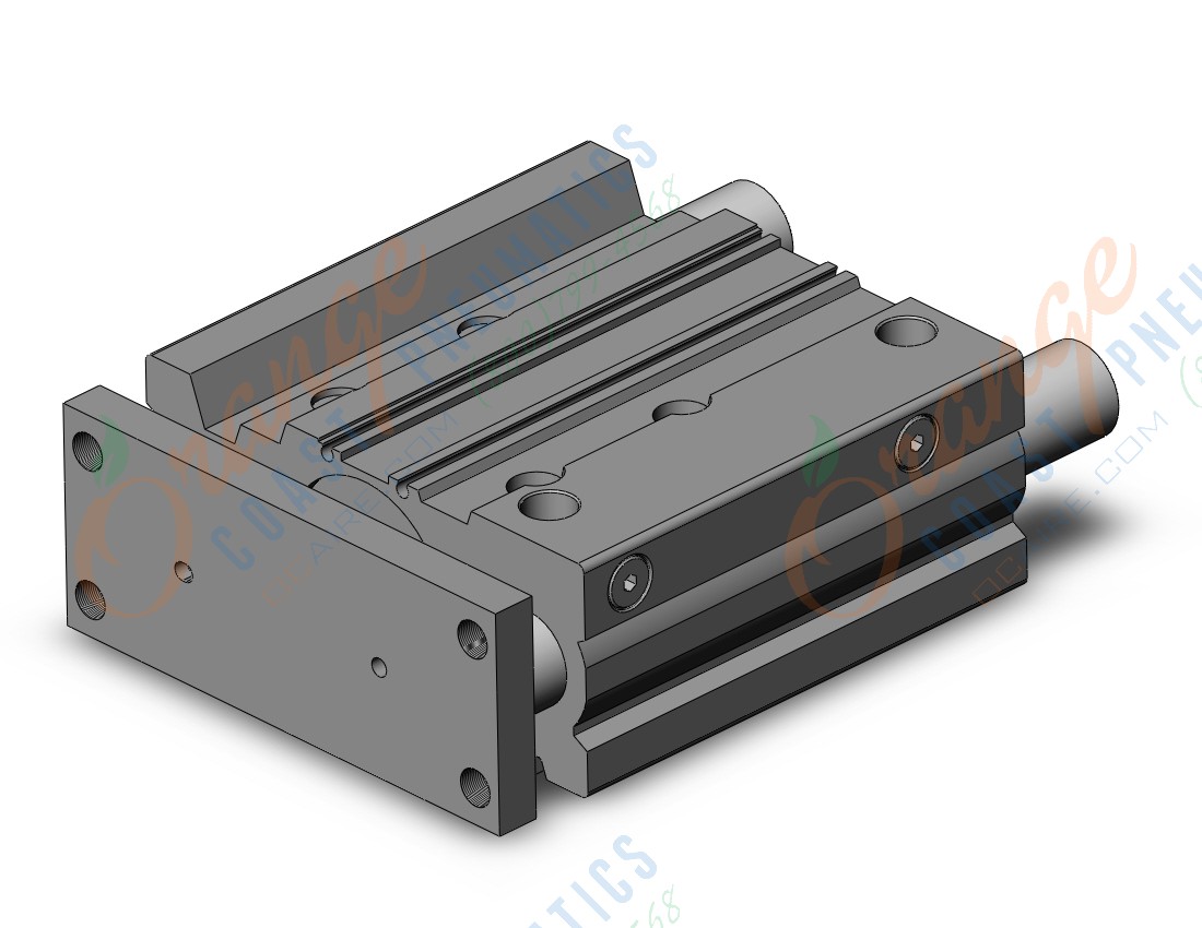 SMC MGPM50TF-100Z cyl, compact guide, slide brg, MGP COMPACT GUIDE CYLINDER