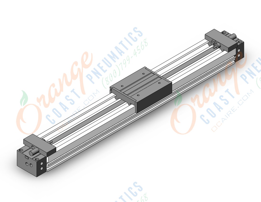 SMC MY1M32TF-500L cyl, rodless, slide brg guide, MY1M GUIDED CYLINDER