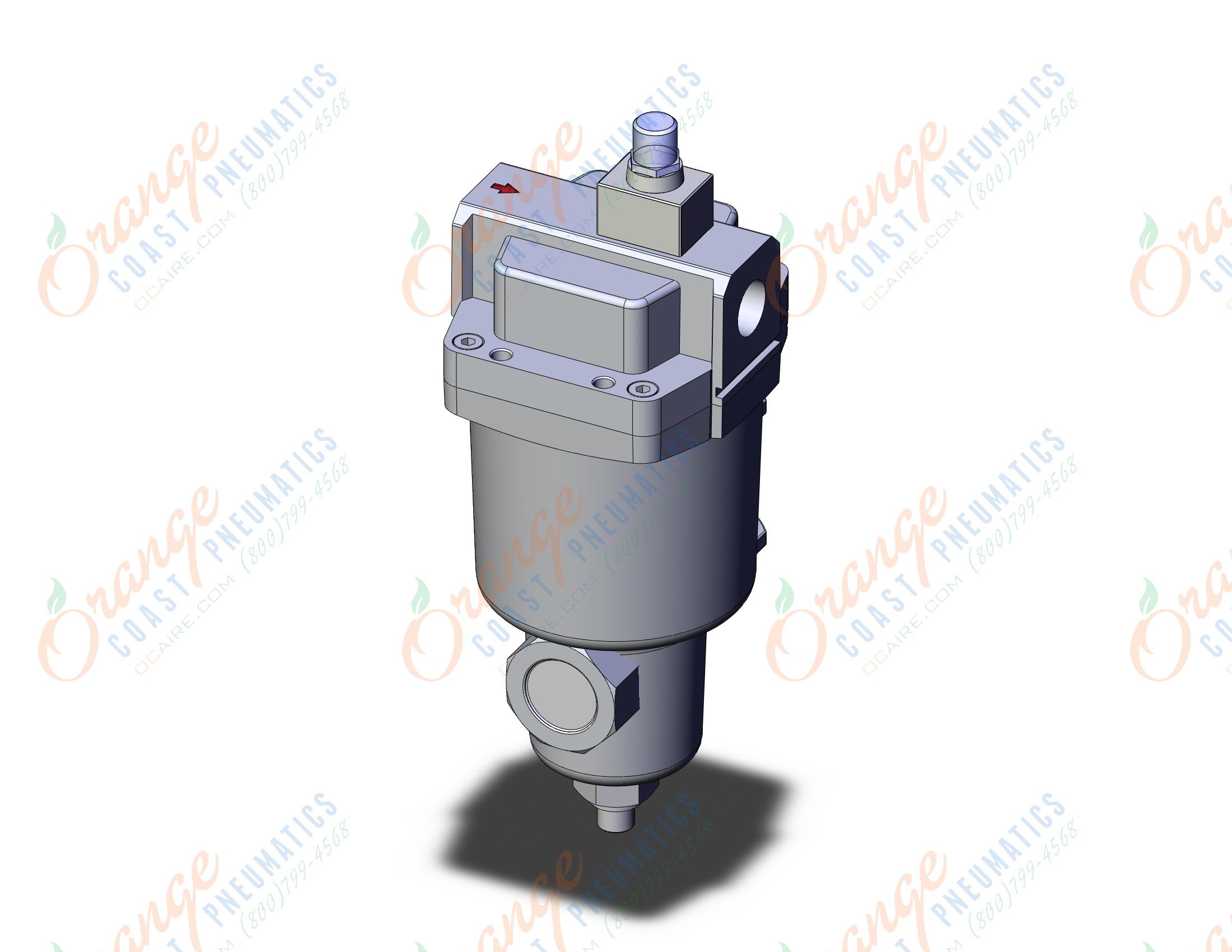 SMC AMH350C-N03-T micro mist separator with pref, AMH MICRO MIST SEPARATOR