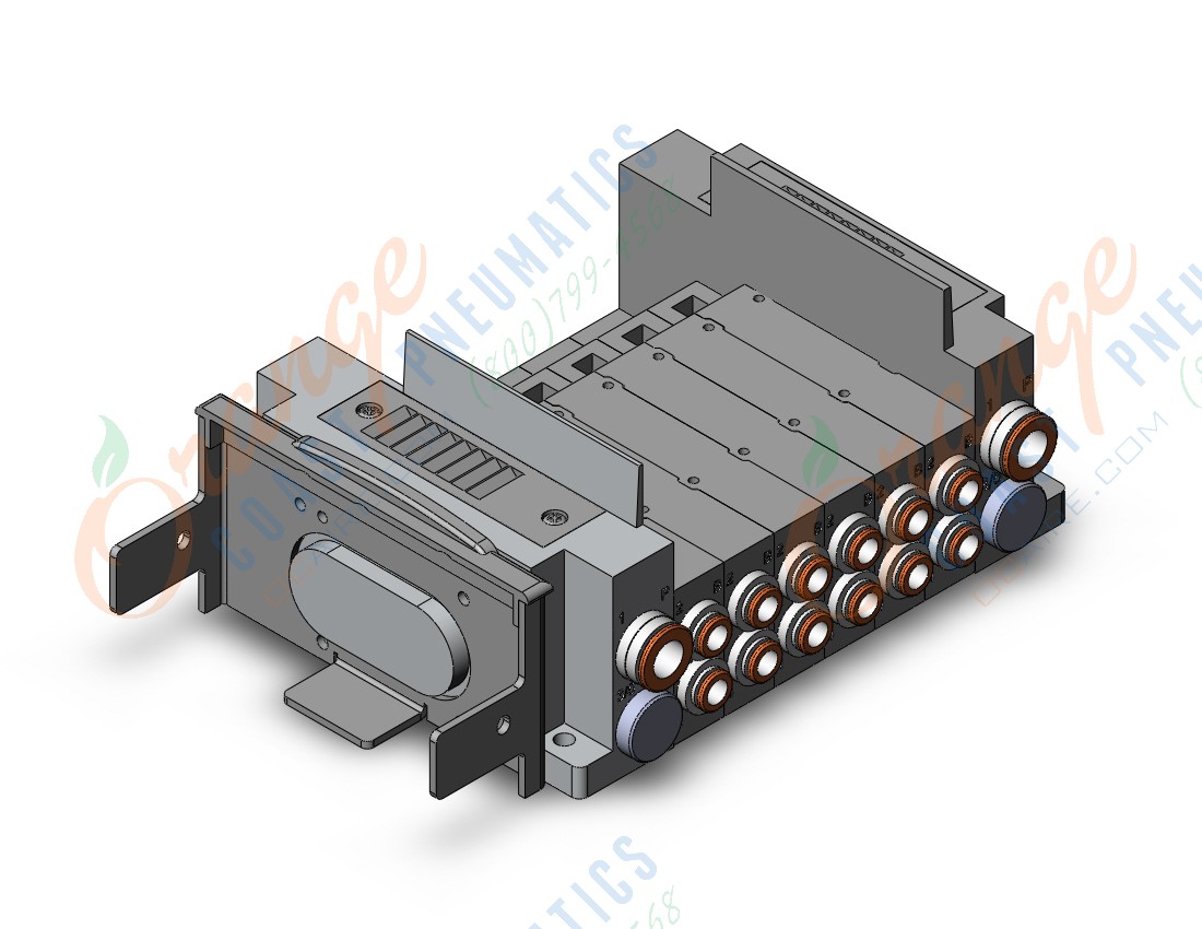 SMC SS5Y5-10S60-06F-N7 manifold, NEW SY5000 MFLD