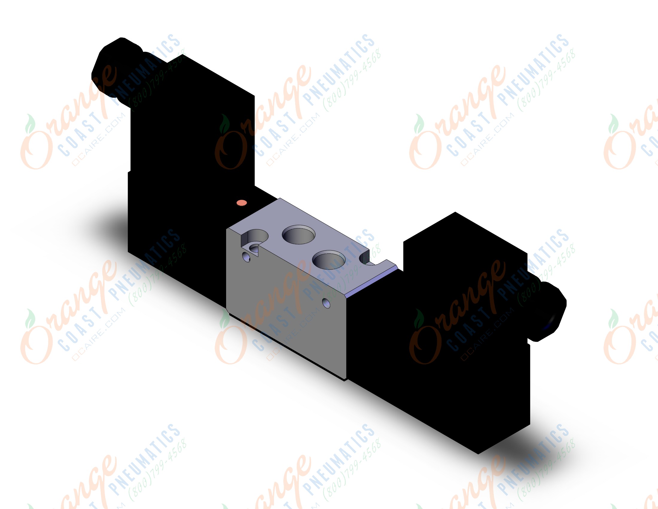 SMC VFS1420-3D-01T valve dbl 1220-1530 body port, VFS1000 SOL VALVE 4/5 PORT