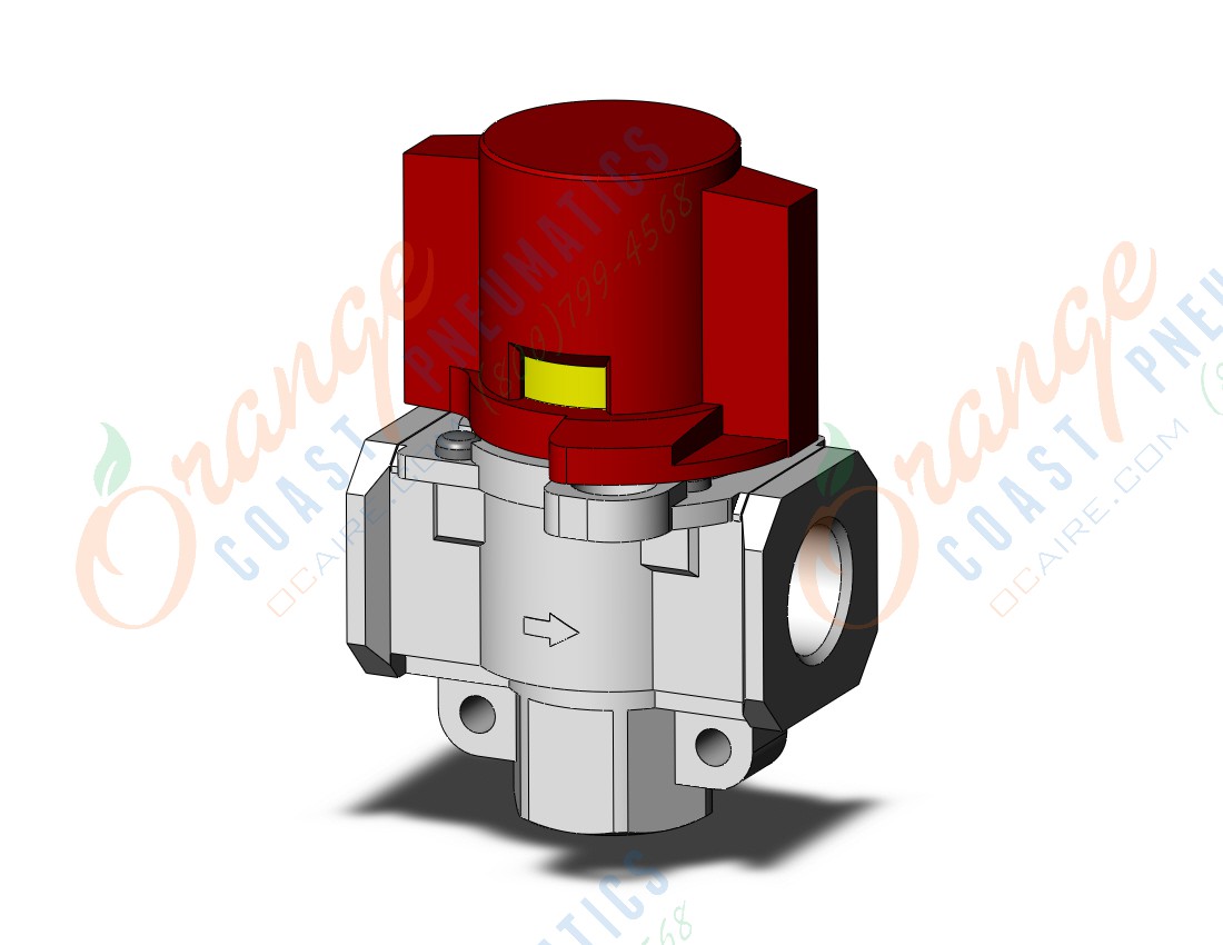 SMC VHS30-N03B-Z valve, 3 port lock out, VHS HAND VALVE