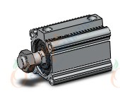 SMC CDQ2A50-50DMZ-A93ZS cylinder, CQ2-Z COMPACT CYLINDER