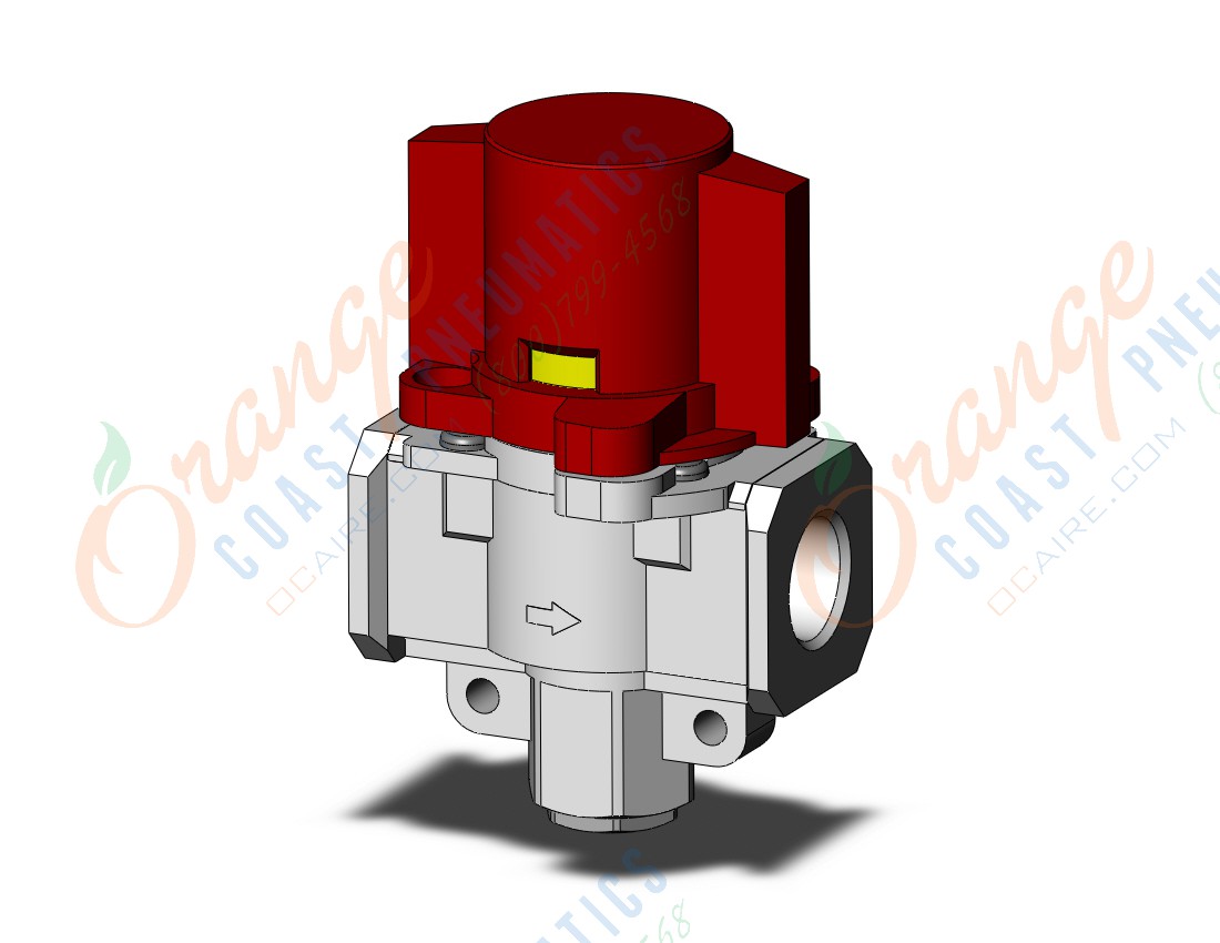 SMC VHS40-F04B-S valve, 3 port lock out, VHS HAND VALVE