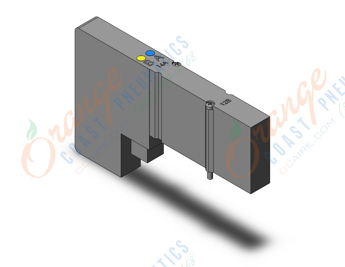 SMC SY3301T-5NZ1 valve, sol, SY3000 SOL/VALVE, RUBBER SEAL