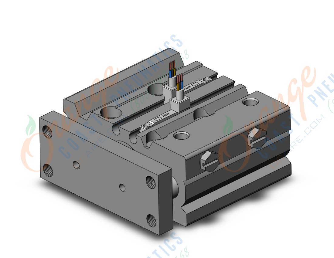 SMC MGPM16-20Z-A96V cyl, compact guide, slide brg, MGP COMPACT GUIDE CYLINDER