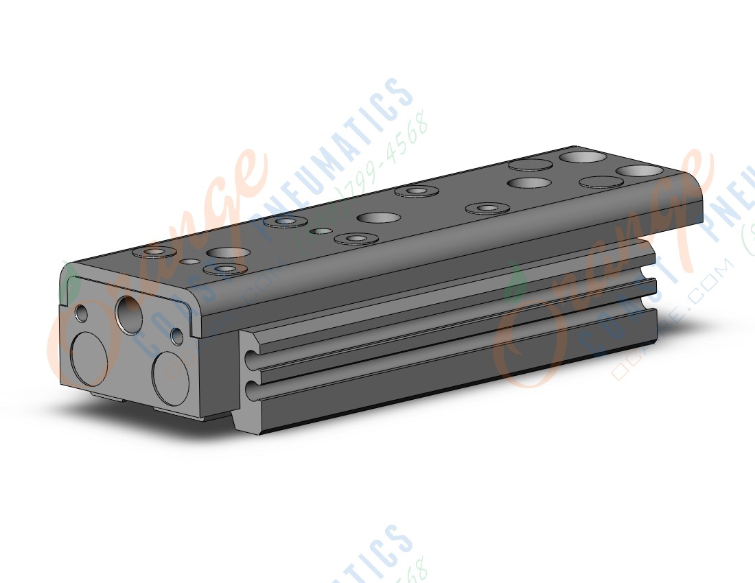 SMC MXQ12-50Z cyl, slide table, MXQ GUIDED CYLINDER